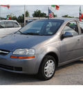 chevrolet aveo 2006 gray hatchback ls gasoline 4 cylinders front wheel drive automatic 77020