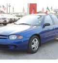 chevrolet cavalier 2003 blue sedan ls gasoline 4 cylinders front wheel drive automatic 77020