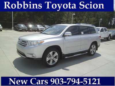 toyota highlander 2012 silver suv limited gasoline 6 cylinders front wheel drive automatic 75569