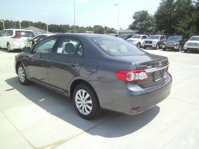 toyota corolla 2012 gray sedan le gasoline 4 cylinders front wheel drive automatic 75569