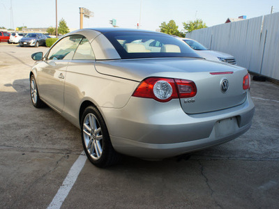 volkswagen eos 2009 silver lux gasoline 4 cylinders front wheel drive shiftable automatic 75080