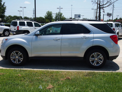 chevrolet equinox 2010 silver suv lt gasoline 4 cylinders front wheel drive automatic 77090