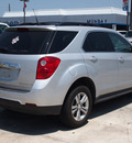 chevrolet equinox 2010 silver suv lt gasoline 4 cylinders front wheel drive automatic 77090