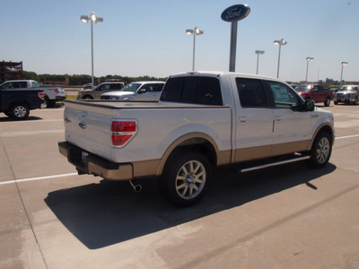 ford f 150 2012 white king ranch 6 cylinders automatic 76108