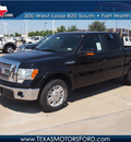 ford f 150 2012 black lariat 8 cylinders automatic 76108