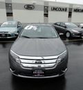 ford fusion 2012 gray sedan sel flex fuel 6 cylinders front wheel drive automatic with overdrive 60546