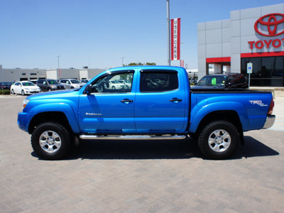 toyota tacoma 2007 blue sr5 6 cylinders automatic 76087