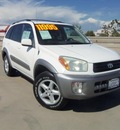 toyota rav4 2001 white suv gasoline 4 cylinders dohc all whee drive automatic 90241