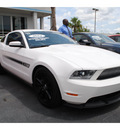 ford mustang 2011 white coupe gt gasoline 8 cylinders rear wheel drive standard 77581