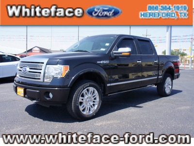 ford f 150 2010 black platinum 8 cylinders automatic 79045