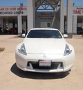 nissan 370z 2011 white coupe 6 cylinders automatic 76116