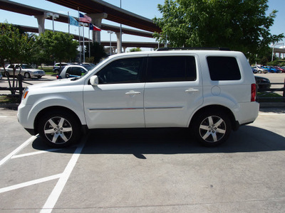 honda pilot 2012 white suv touring gasoline 6 cylinders 4 wheel drive automatic 75034