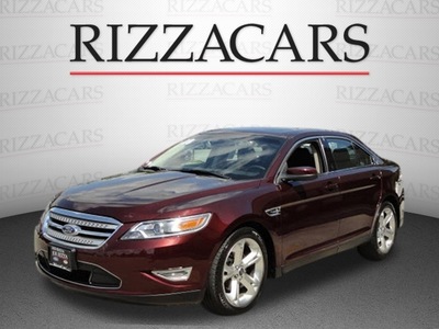 ford taurus 2010 dk  red sedan sho awd 6 cylinders automatic with overdrive 60546