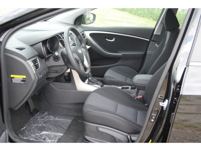 hyundai elantra gt 2013 black hatchback gasoline 4 cylinders front wheel drive autostick 77065
