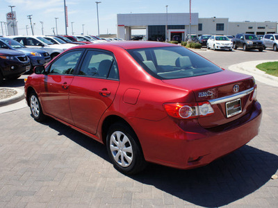 toyota corolla 2011 red sedan le 4 cylinders automatic 76087