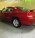 dodge charger 2010 dk  red sedan sxt gasoline 6 cylinders rear wheel drive automatic 44883