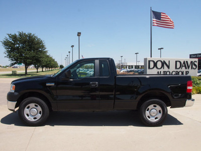 ford f 150 2008 black pickup truck xl gasoline 6 cylinders 2 wheel drive automatic with overdrive 76018