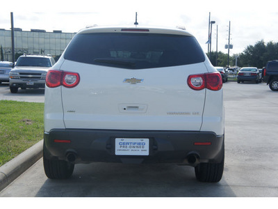 chevrolet traverse 2012 white suv ltz gasoline 6 cylinders all whee drive 6 speed automatic 77090