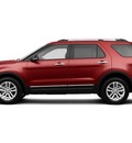 ford explorer 2013 red suv xlt flex fuel 6 cylinders 2 wheel drive shiftable automatic 77388