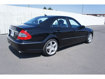 mercedes benz e class 2008 black sedan e350 gasoline 6 cylinders rear wheel drive automatic 99352