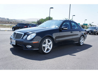 mercedes benz e class 2008 black sedan e350 gasoline 6 cylinders rear wheel drive automatic 99352