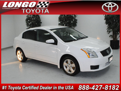 nissan sentra 2007 white sedan 2 0 gasoline 4 cylinders front wheel drive automatic 91731