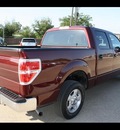 ford f 150 2010 dk  red pickup truck xlt gasoline 8 cylinders 2 wheel drive 6 speed automatic 75142