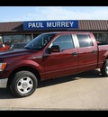 ford f 150 2010 dk  red pickup truck xlt gasoline 8 cylinders 2 wheel drive 6 speed automatic 75142