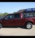 ford f 150 2010 dk  red pickup truck xlt gasoline 8 cylinders 2 wheel drive 6 speed automatic 75142