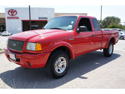 ford ranger 2002 red pickup truck edge gasoline 6 cylinders rear wheel drive automatic 78006