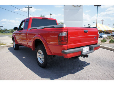 ford ranger 2002 red pickup truck edge gasoline 6 cylinders rear wheel drive automatic 78006