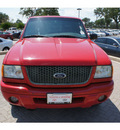 ford ranger 2002 red pickup truck edge gasoline 6 cylinders rear wheel drive automatic 78006