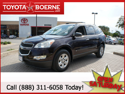 chevrolet traverse 2009 dk  red suv gasoline 6 cylinders front wheel drive automatic 78006