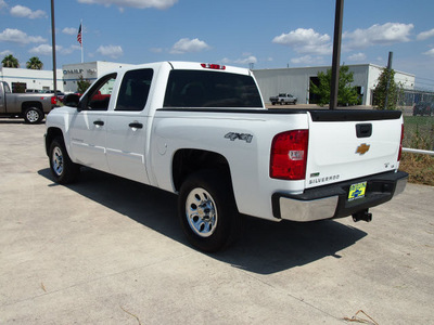 chevrolet silverado 1500 2012 white ls flex fuel 8 cylinders 4 wheel drive automatic 78155