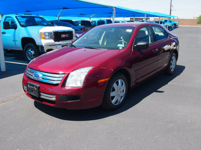 ford fusion 2007 maroon sedan s gasoline 4 cylinders front wheel drive automatic 76234