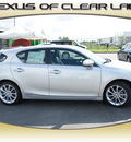 lexus ct200h 2012 gray hatchback hybrid 4 cylinders front wheel drive automatic 77546