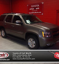 chevrolet tahoe 2011 brown suv ls flex fuel 8 cylinders 2 wheel drive automatic 76116