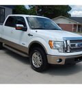 ford f 150 2011 white king ranch gasoline 6 cylinders 4 wheel drive automatic with overdrive 77706