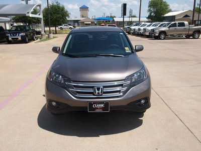 honda cr v 2012 dk  gray suv ex gasoline 4 cylinders front wheel drive automatic 76049