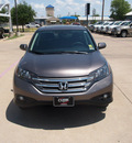 honda cr v 2012 dk  gray suv ex gasoline 4 cylinders front wheel drive automatic 76049