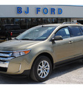 ford edge 2013 gold limited gasoline 4 cylinders front wheel drive automatic 77575