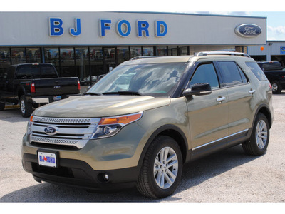 ford explorer 2013 gold suv xlt gasoline 4 cylinders 2 wheel drive automatic 77575