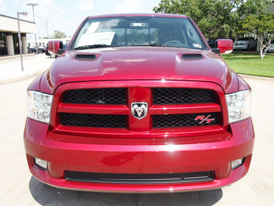 ram 1500 2012 dk  red r t sport gasoline 8 cylinders 2 wheel drive automatic 76011