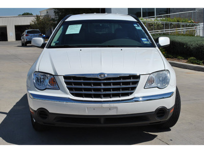 chrysler pacifica 2007 white wagon touring gasoline 6 cylinders front wheel drive shiftable automatic 78233
