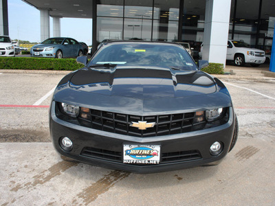 chevrolet camaro 2012 dk  gray coupe lt gasoline 6 cylinders rear wheel drive automatic 75067