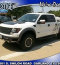 ford f 150 2011 white svt gasoline 8 cylinders 4 wheel drive shiftable automatic 75041