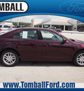 ford fusion 2012 bordeaux reserve re sedan s gasoline 4 cylinders front wheel drive automatic 77375