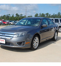 ford fusion 2011 gray sedan sel gasoline 4 cylinders front wheel drive automatic with overdrive 77656