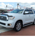 toyota sequoia 2008 white suv limited gasoline 8 cylinders 2 wheel drive automatic with overdrive 77706