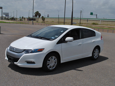 honda insight 2011 white hatchback hybrid 4 cylinders front wheel drive cont  variable trans  77099